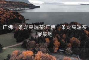 广佛一条龙高端茶:广佛一条龙高端茶聚集地