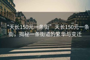 “天长150元一条街”天长150元一条街，揭秘一条街道的繁华与变迁