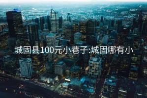 城固县100元小巷子:城固哪有小