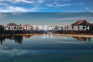 深圳2024新茶嫩茶wx:深圳高端茶24上门