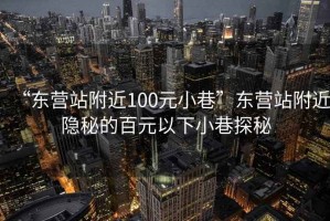 “东营站附近100元小巷”东营站附近隐秘的百元以下小巷探秘