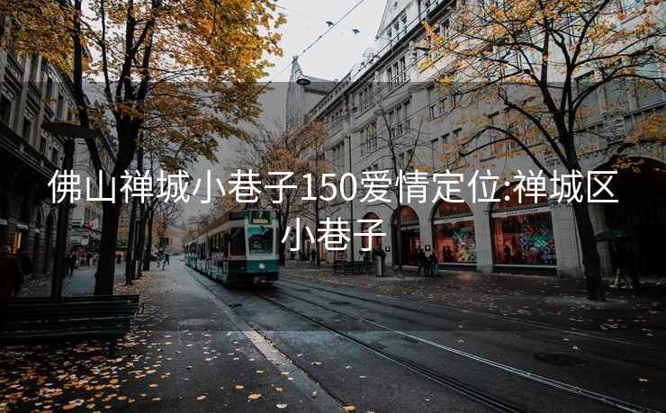 佛山禅城小巷子150爱情定位:禅城区小巷子