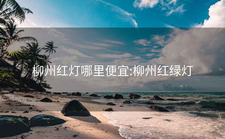 柳州红灯哪里便宜:柳州红绿灯