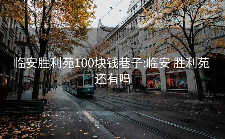 临安胜利苑100块钱巷子:临安 胜利苑 还有吗