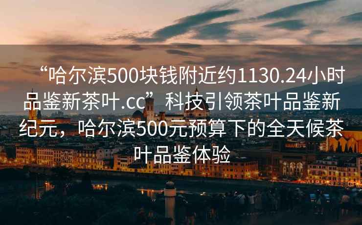 “哈尔滨500块钱附近约1130.24小时品鉴新茶叶.cc”科技引领茶叶品鉴新纪元，哈尔滨500元预算下的全天候茶叶品鉴体验