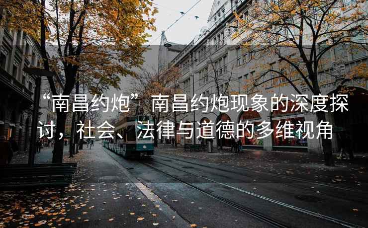 “南昌约炮”南昌约炮现象的深度探讨，社会、法律与道德的多维视角