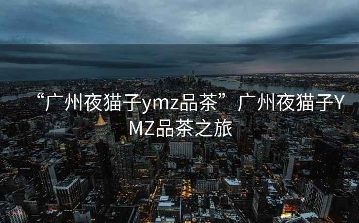 “广州夜猫子ymz品茶”广州夜猫子YMZ品茶之旅