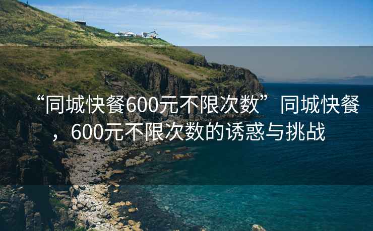 “同城快餐600元不限次数”同城快餐，600元不限次数的诱惑与挑战